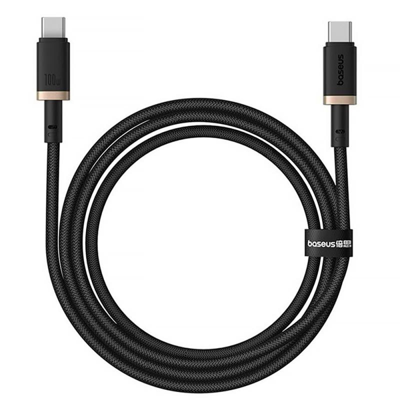 Дата кабель Baseus Dura Series Fast Charging Type-C to Type-C 100W (1m) (P10377803U01) на малюнкі №2