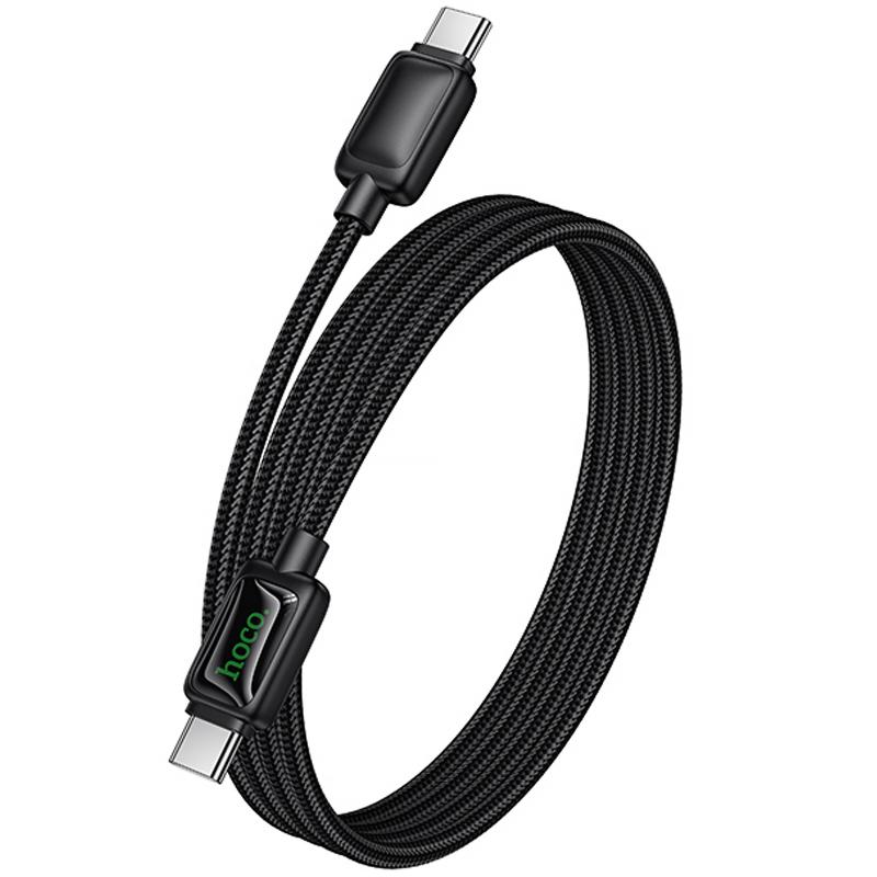 Дата кабель Hoco U146 Mundo Type-C to Type-C 60W (1.2m) на малюнкі №6