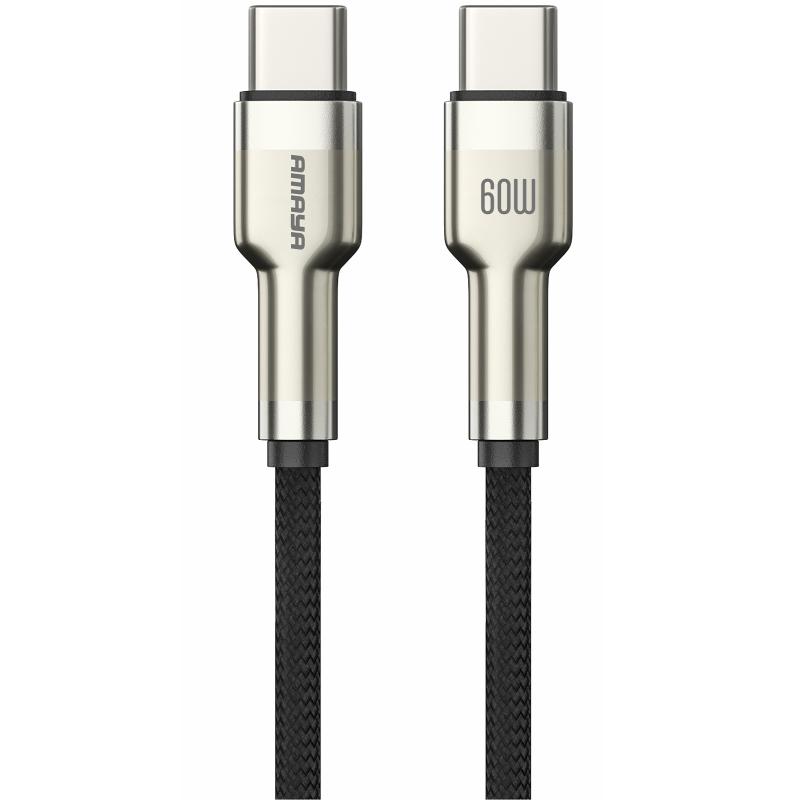 Дата кабель Amaya 310CC Type-C to Type-C 60W (1m) на малюнкі №1