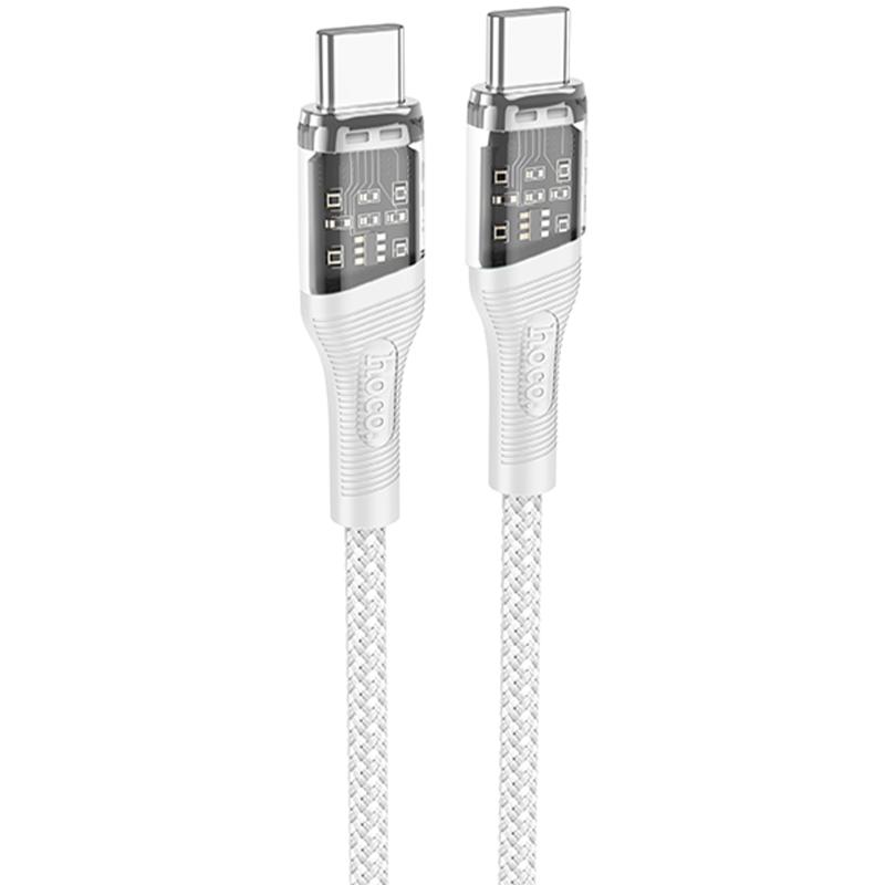 Дата кабель Hoco U111 Discovery Edition Type-C to Type-C 60W (1.2m) на картинке №1