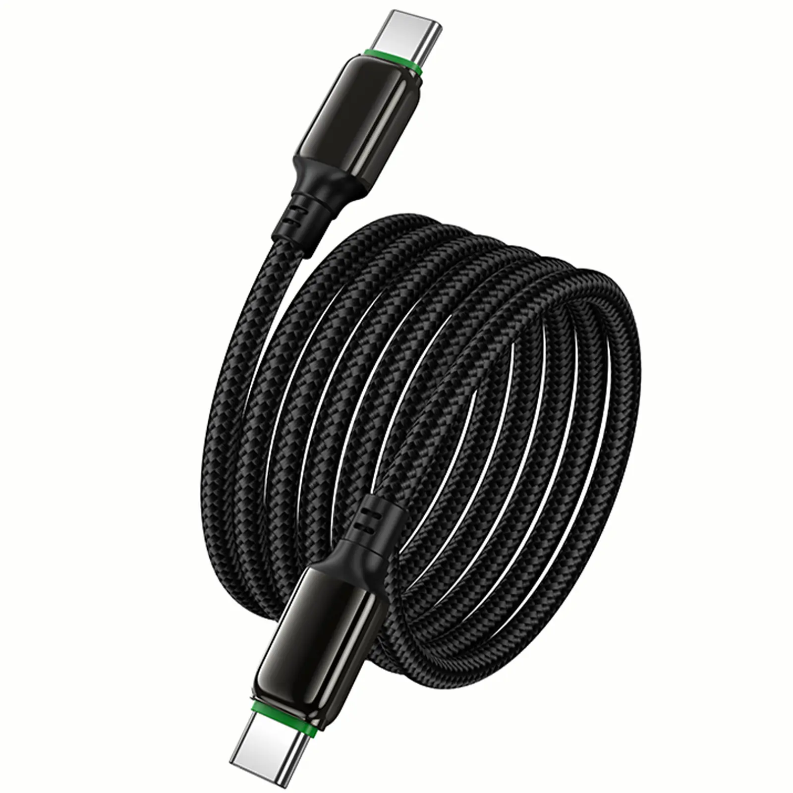 Дата кабель Hoco X127 Exceed Type-C to Type-C 60W (1m), Black 2, купить оптом с доставкой