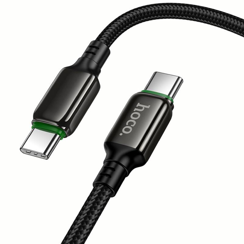 Дата кабель Hoco X127 Exceed Type-C to Type-C 60W (1m) на картинке №6