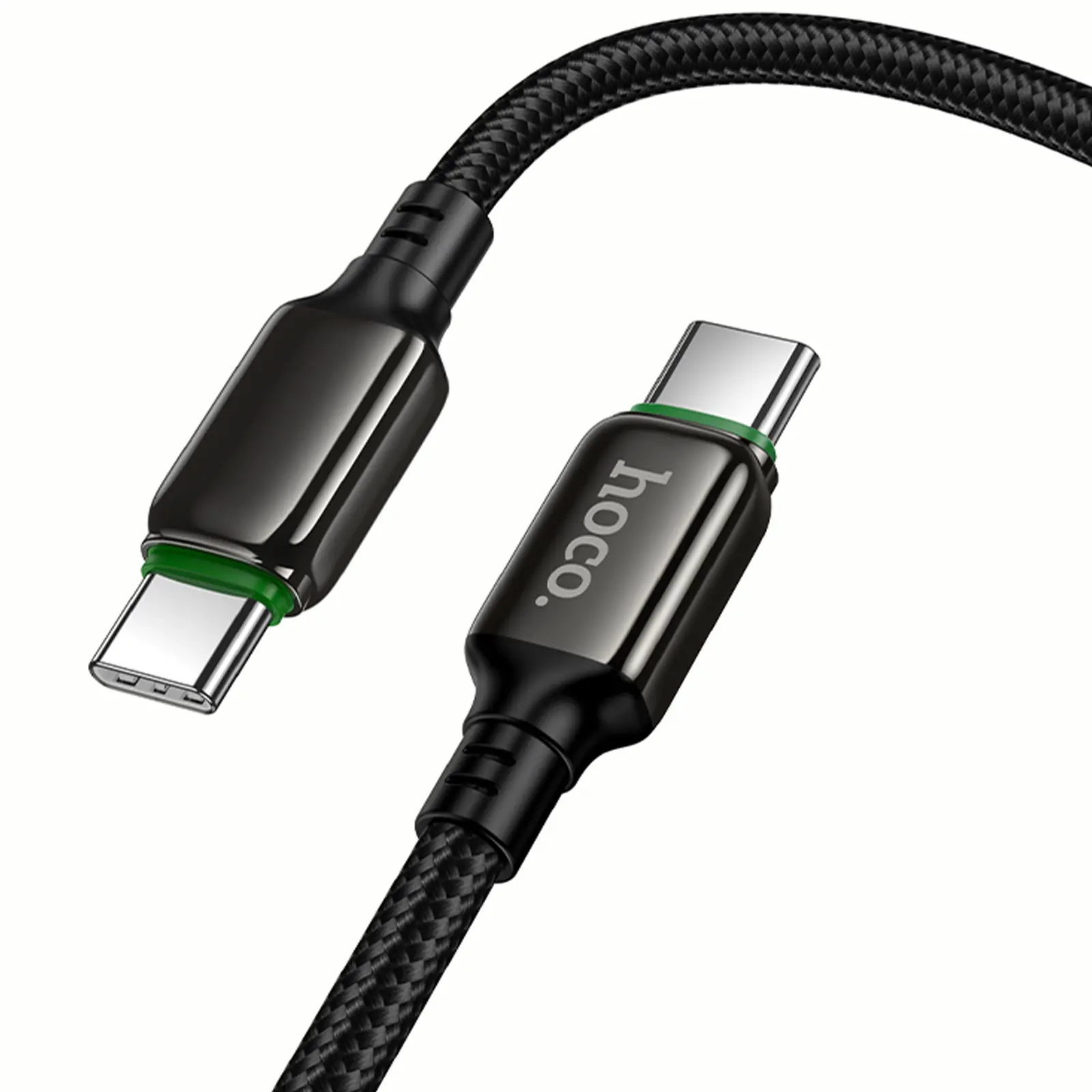 Дата кабель Hoco X127 Exceed Type-C to Type-C 60W (1m), Black 5, купить оптом с доставкой
