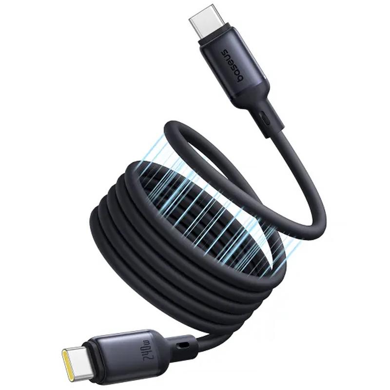 Дата кабель Baseus PicoGo Type-C to Type-C 240W (2m) (E04233) на картинке №1