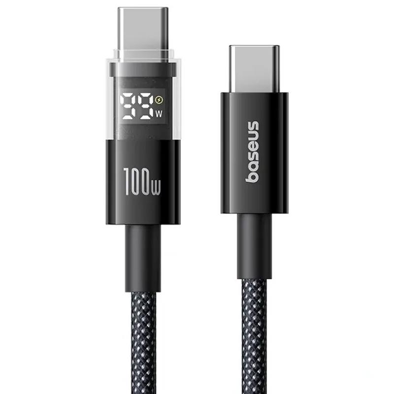 Дата кабель Baseus Display 2 Type-C to Type-C 100W (1m) (P10382702) на картинке №1