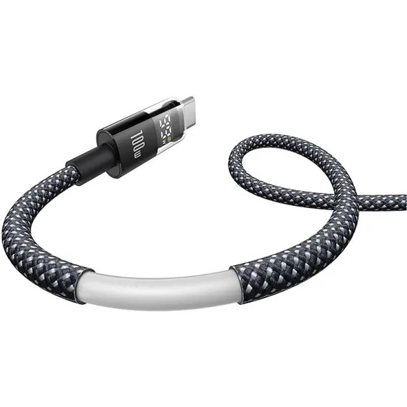 Дата кабель Baseus Display 2 Type-C to Type-C 100W (1m) (P10382702) на картинке №4