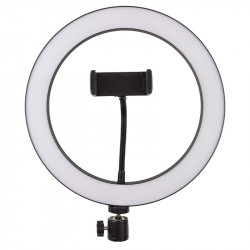 Кільцева світлодіодна LED лампа Flat Ring 10" + tripod 2.1m
