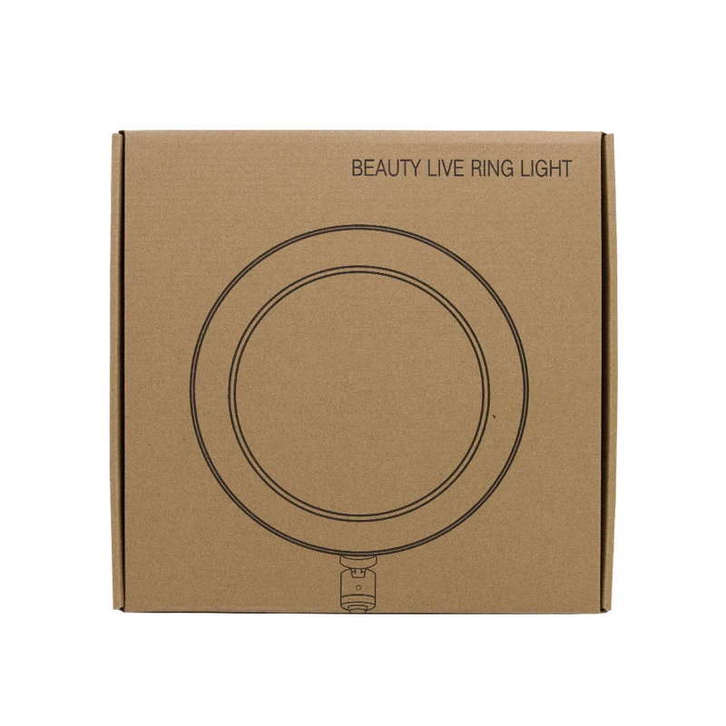 Уценка Кольцевая светодиодная LED лампа Flat Ring 8", Поврежденная упаковка / Black 2, купить оптом с доставкой