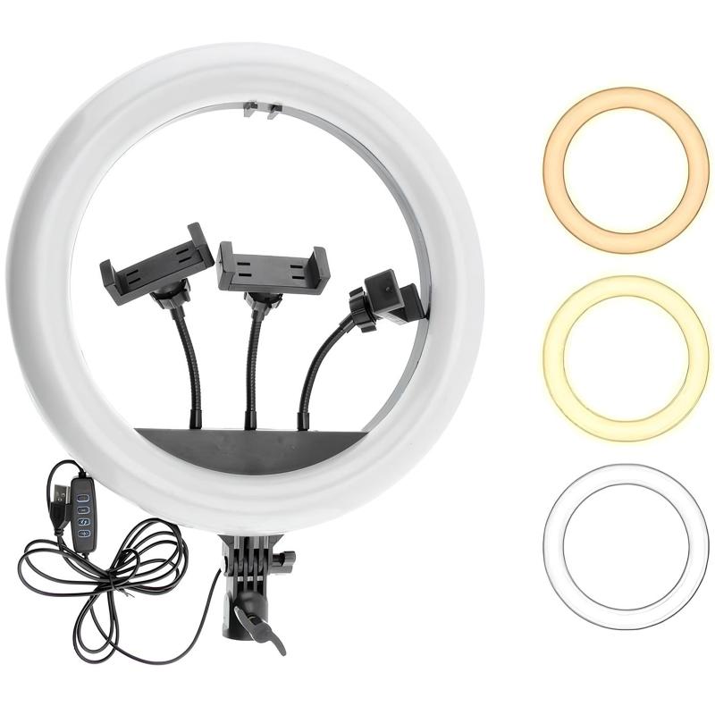Кольцевая светодиодная LED лампа XD360 14 на картинке №3