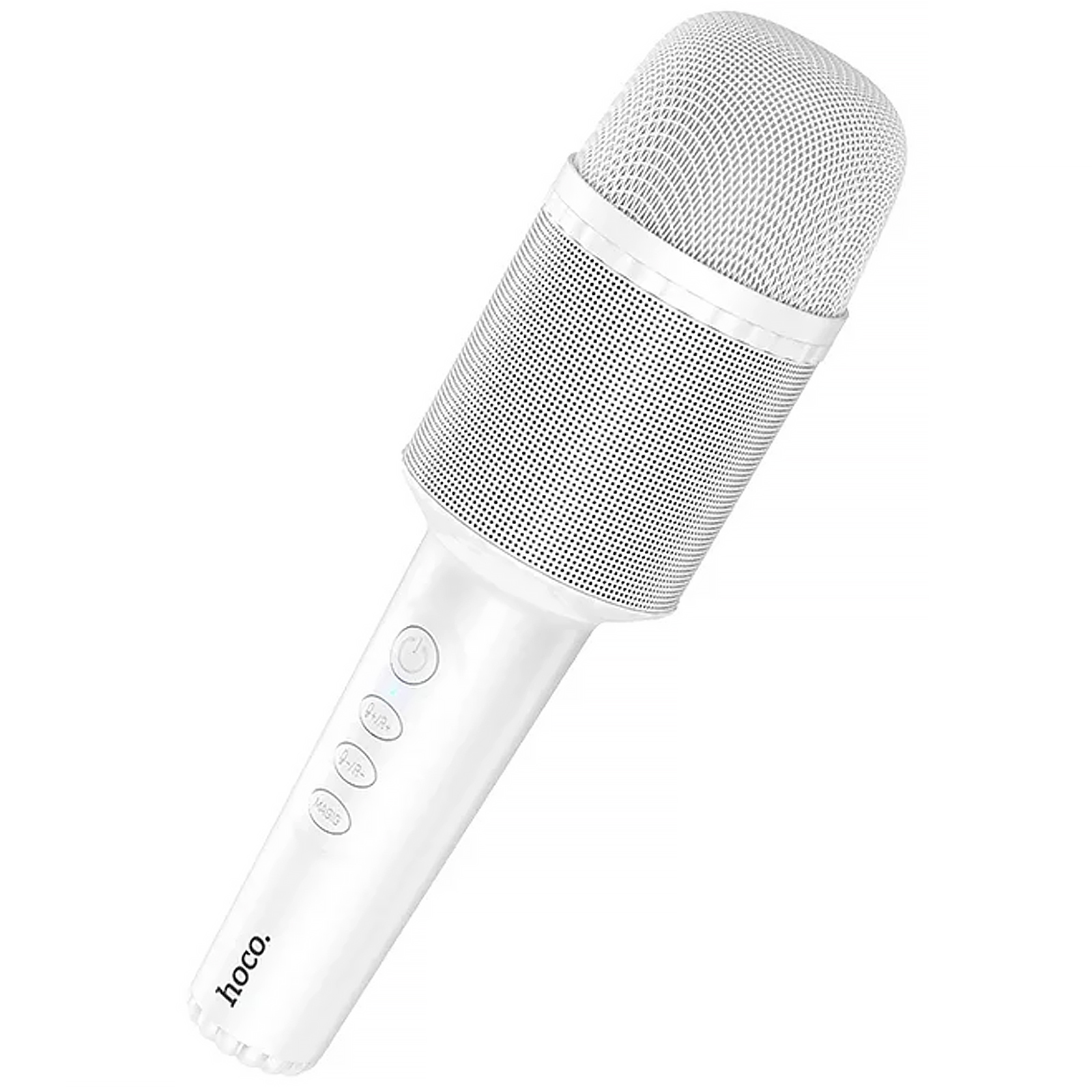 Караоке Микрофон-колонка Hoco DBK1, White, купить оптом с доставкой