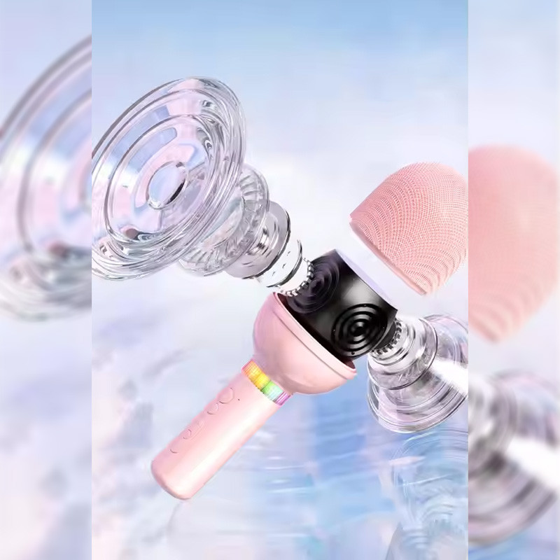 Караоке Мікрофон-колонка S8 на малюнкі №3