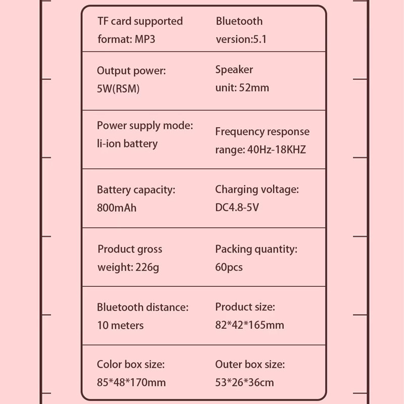 Караоке Микрофон-колонка X3 на картинке №6