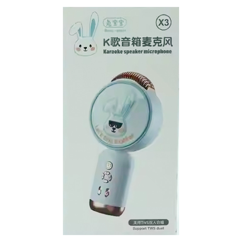 Караоке Микрофон-колонка X3 на картинке №8