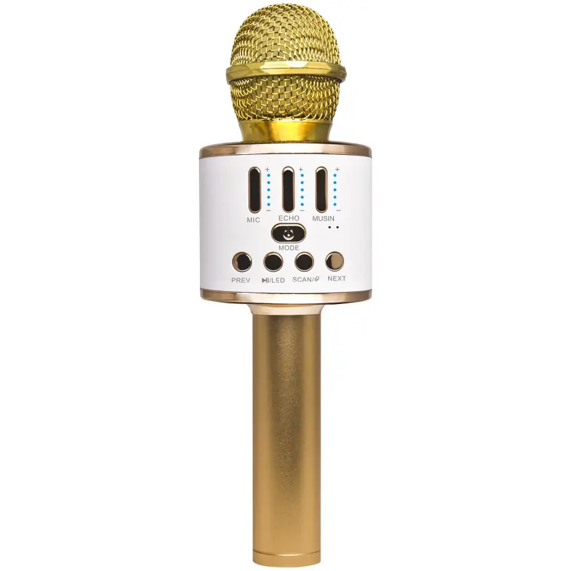 Караоке Микрофон-колонка Q88, Golden, купить оптом с доставкой