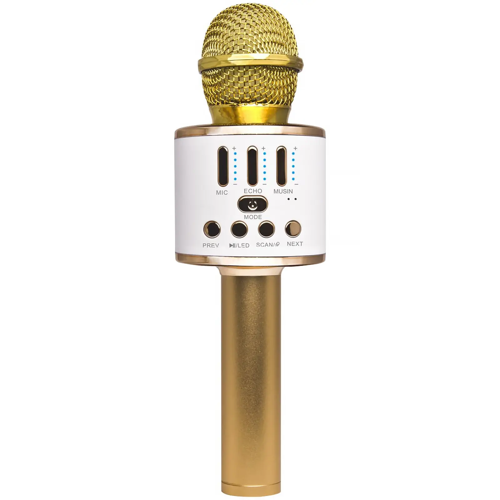 Караоке Микрофон-колонка Q88, Golden, купить оптом с доставкой
