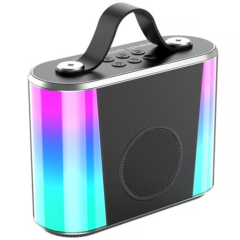 Караоке Мікрофон-колонка V6 + два мікрофона на малюнкі №2