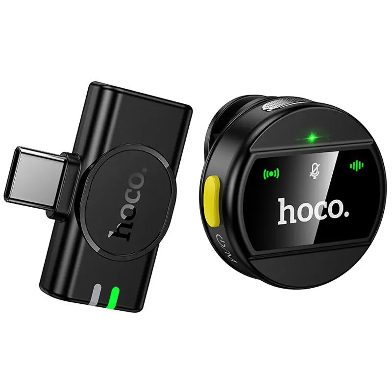 Петличний бездротовий мікрофон Hoco L21 Charm Type-C, купити оптом з доставкою