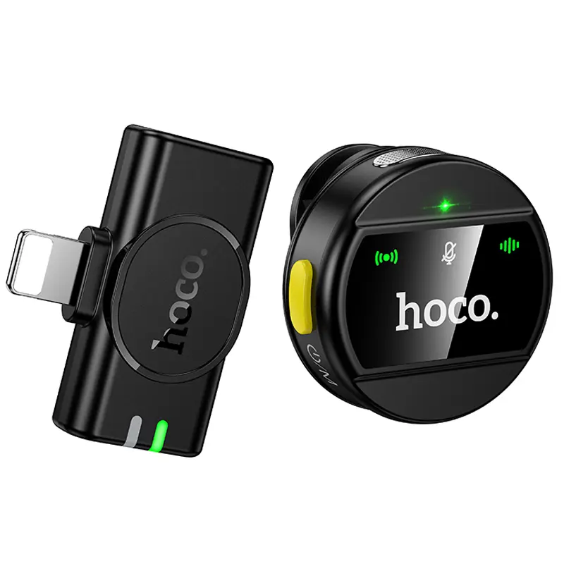 Петличный беспроводной микрофон Hoco L21 Charm Lightning, купить оптом с доставкой