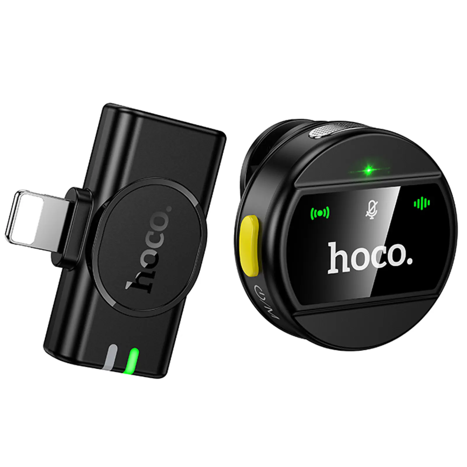 Петличный беспроводной микрофон Hoco L21 Charm Lightning, купить оптом с доставкой