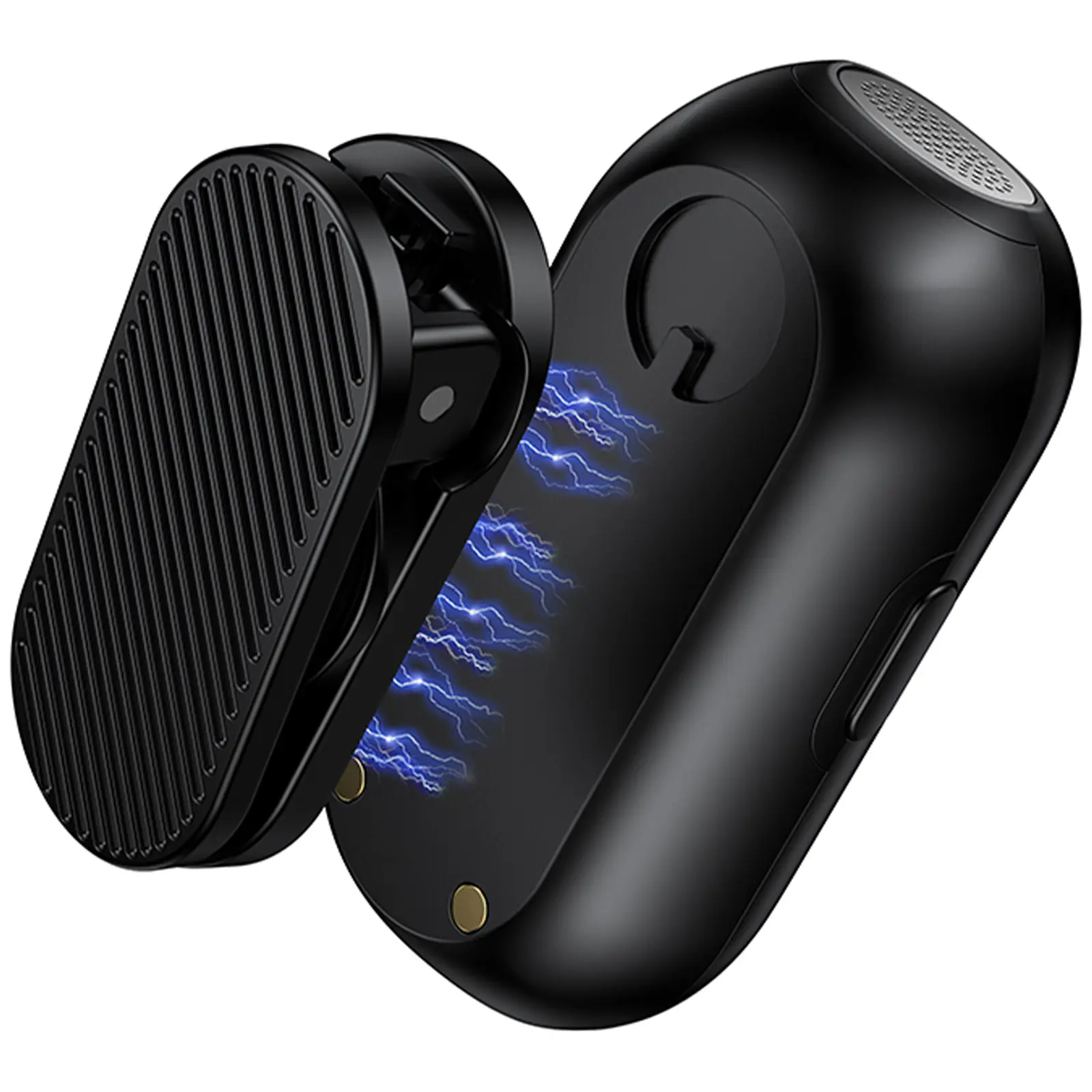 Петличный беспроводной микрофон Hoco L26 Dual-mic Smart AI (Type-C), Black 5, купить оптом с доставкой