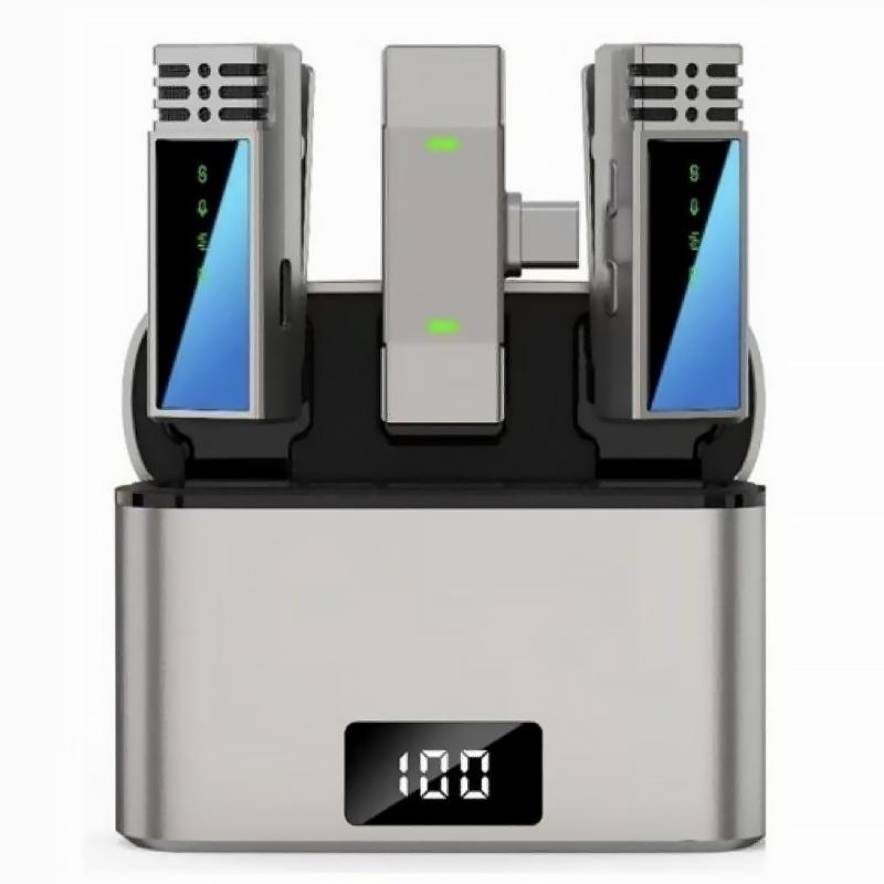 Петличный беспроводной микрофон Jmary MW-15 Type-C на картинке №2