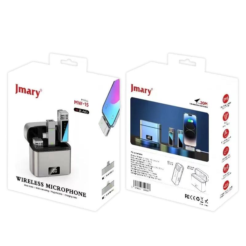 Петличный беспроводной микрофон Jmary MW-15 Type-C на картинке №6