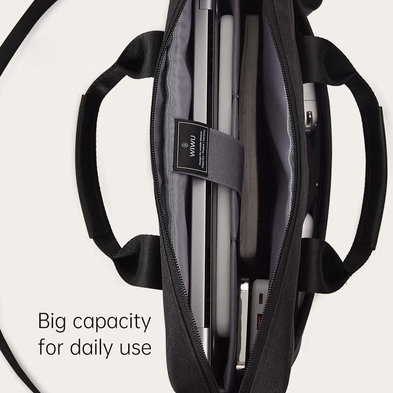 Сумка для ноутбука WIWU Minimalist Laptop II 13.3 / 13.6 / 14.2 на картинке №4