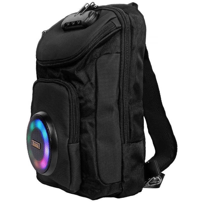 Слинг-рюкзак со встроенной колонкой Hoco HC42 Journey Bass на картинке №2