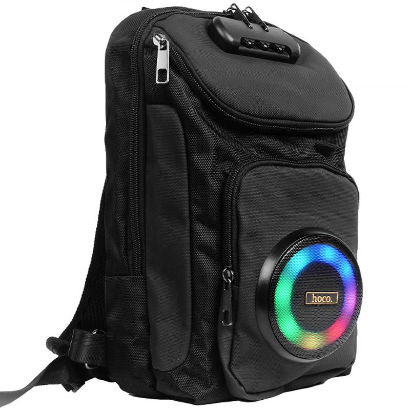 Слинг-рюкзак со встроенной колонкой Hoco HC42 Journey Bass на картинке №7