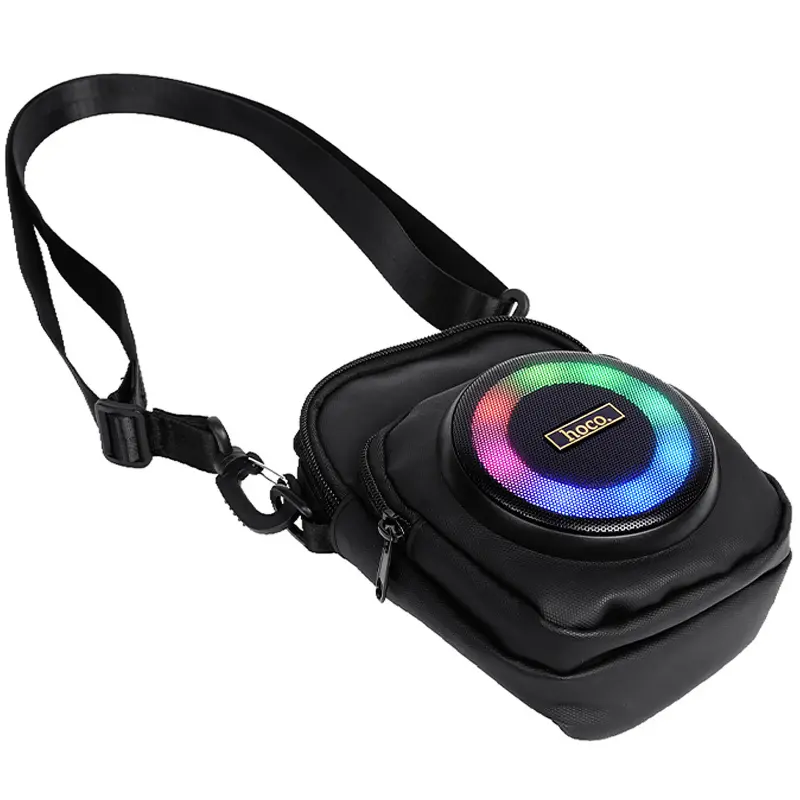 Сумка крос-боді зі вбудованою колонкою Hoco HC41 Wave Bass, Black 1, купити оптом з доставкою