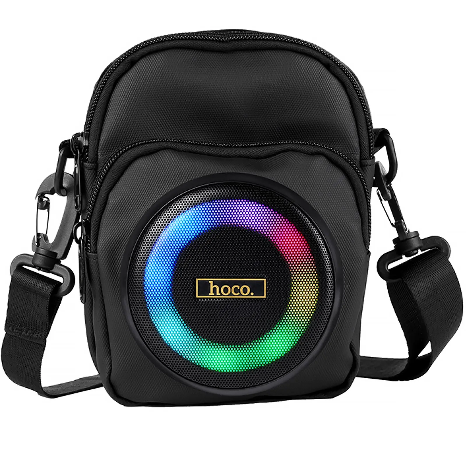 Сумка крос-боді зі вбудованою колонкою Hoco HC41 Wave Bass, Black, купити оптом з доставкою