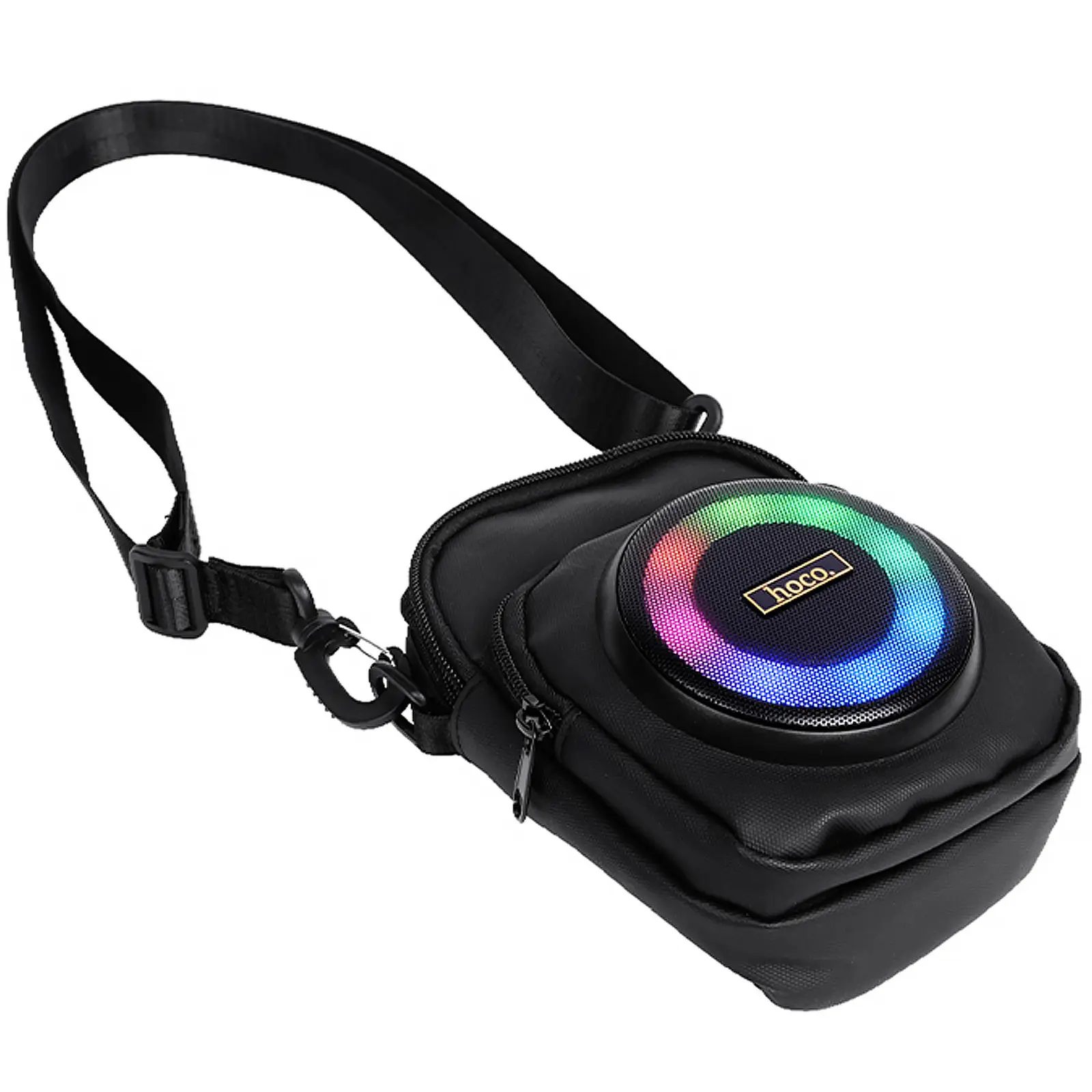 Сумка крос-боді зі вбудованою колонкою Hoco HC41 Wave Bass, Black 1, купити оптом з доставкою