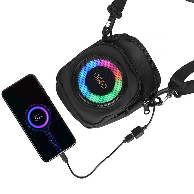 Сумка кросс-боди со встроенной колонкой Hoco HC41 Wave Bass на картинке №5