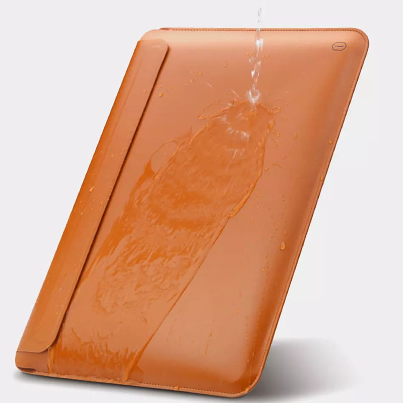 Чехол с подставкой WIWU SKIN PRO Portable Stand Sleeve 13.3", Коричневый 3, купить оптом с доставкой