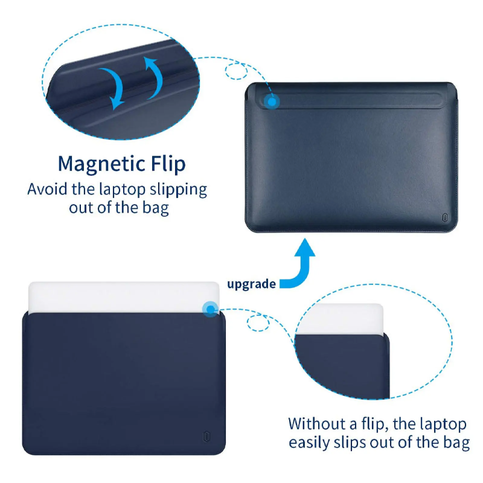 Чехол WIWU Air Skin Pro II 13.3", Синий 4, купить оптом с доставкой