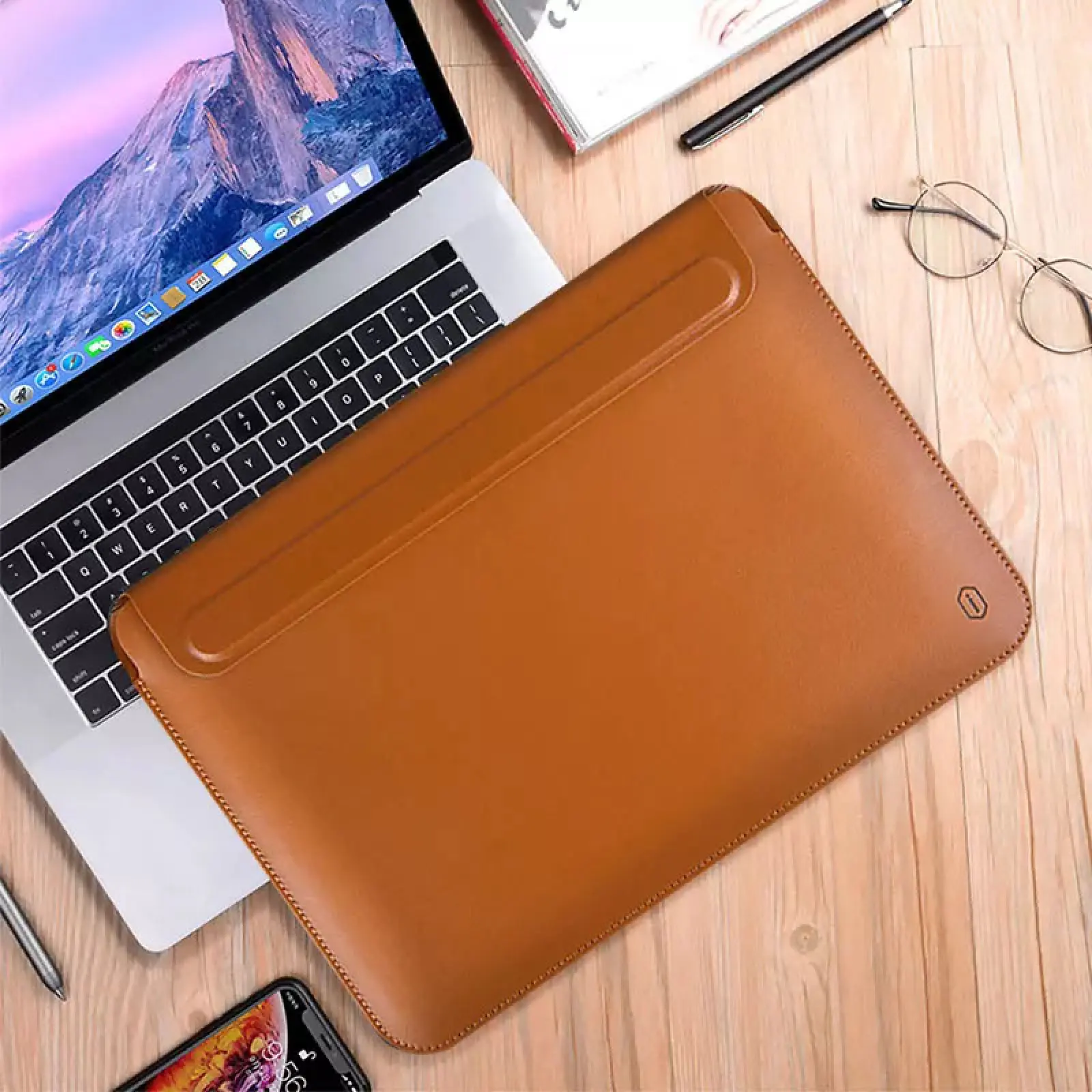 Чехол WIWU Air Skin Pro II 15.3", Brown 1, купить оптом с доставкой