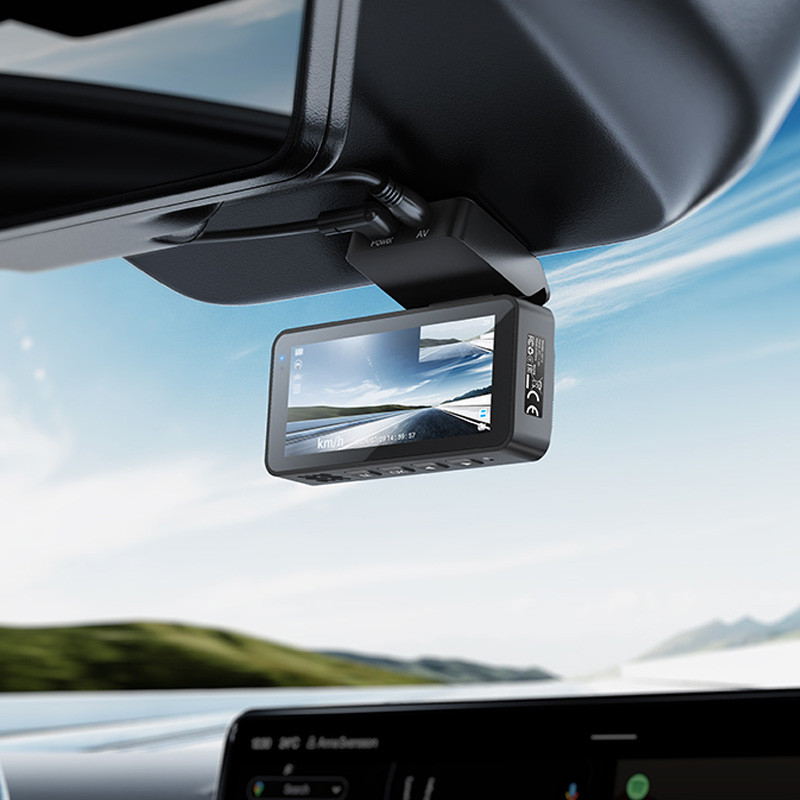 Відеореєстратор Hoco DV12 2K display + GPS (with rear camera) на малюнкі №8