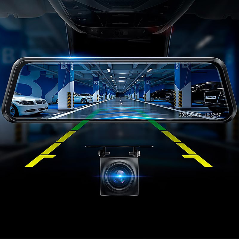 Відеореєстратор Hoco DI36 Dual Camera with Digital display на малюнкі №7