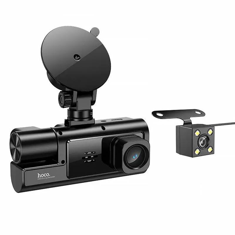 Відеореєстратор Hoco DI60 2-inch display with rear camera (1280+720P) на малюнкі №1