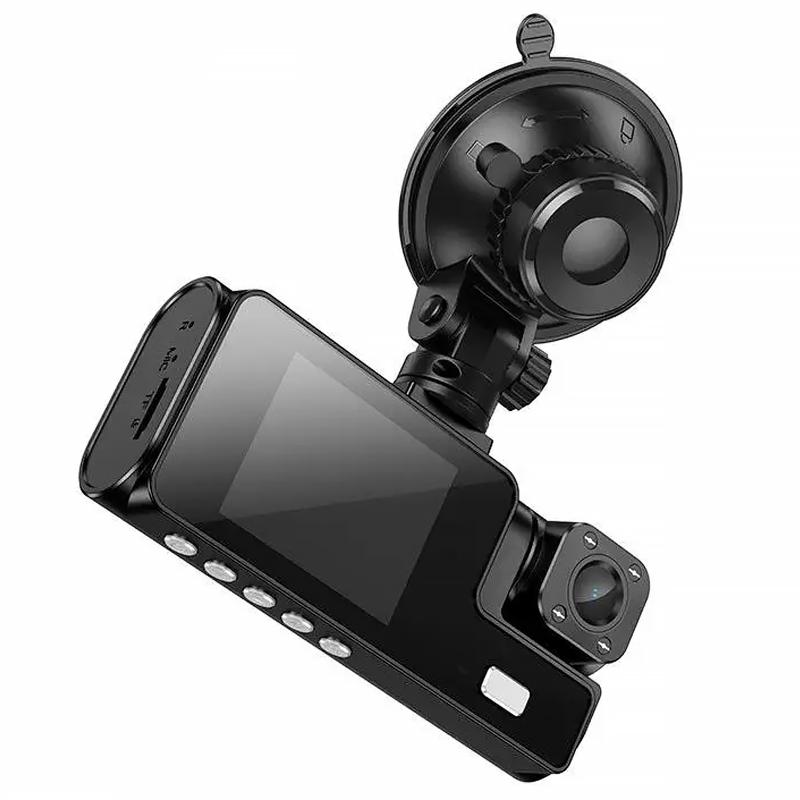 Відеореєстратор Hoco DI60 2-inch display with rear camera (1280+720P) на малюнкі №3