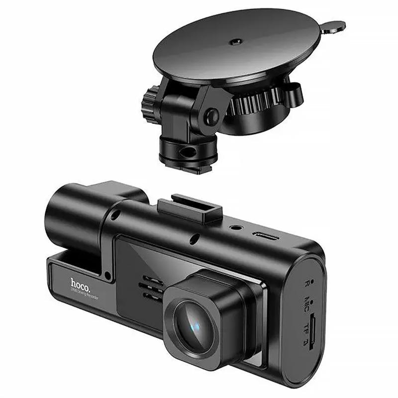 Відеореєстратор Hoco DI60 2-inch display with rear camera (1280+720P) на малюнкі №4