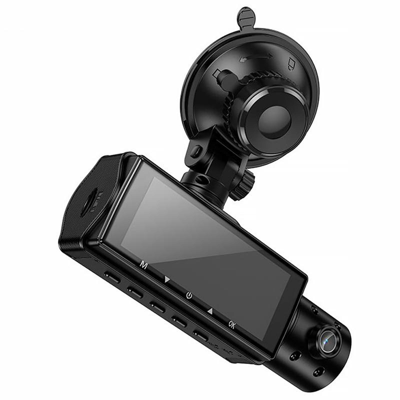 Відеореєстратор Hoco DI61 3.16-inch display with rear camera (1280+720P) на малюнкі №3