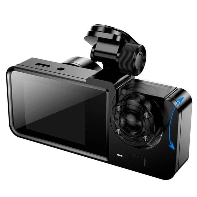 Відеореєстратор Hoco DI63 2-inch display with rear camera (480+480P) на малюнкі №2