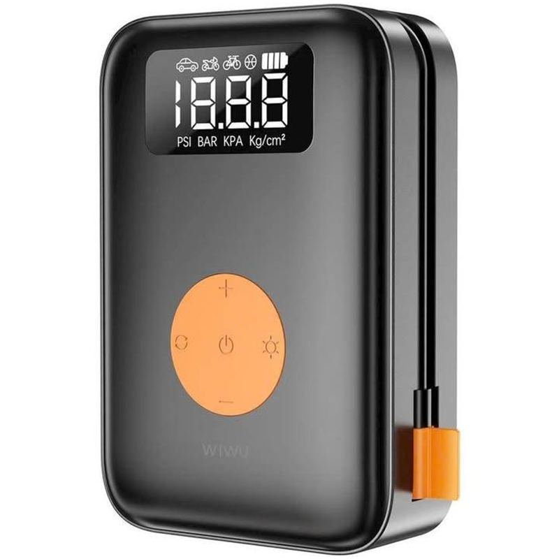 Автомобільний насос WIWU Ai003 Cordless Tire portable smart air pump, купити оптом з доставкою