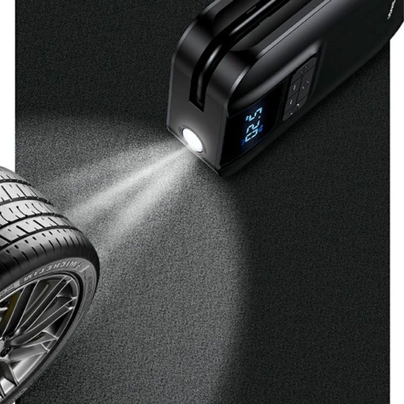 Портативний насос Usams US-ZB215 Mini Car Air Pump на малюнкі №7