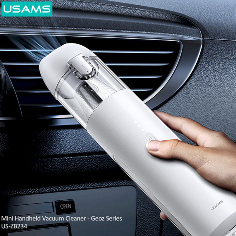 Портативний пилосос Usams US-ZB234 Mini Geoz Series 6000Pa 7800mAh на малюнкі №2