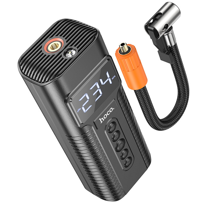 Автомобільний насос Hoco PH55 Roys smart car air pump на малюнкі №2