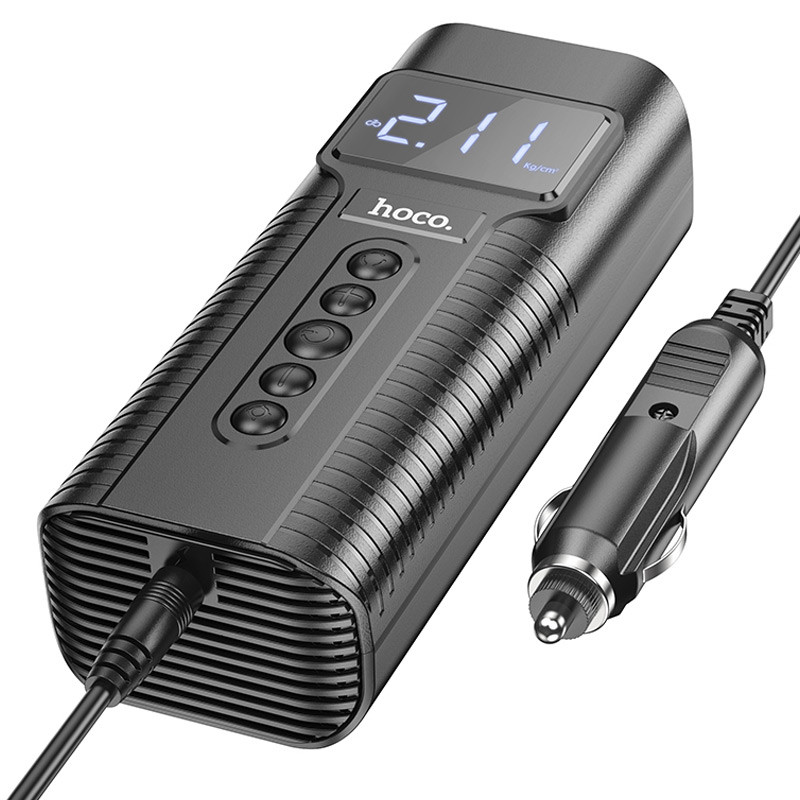 Автомобільний насос Hoco PH55 Roys smart car air pump на малюнкі №3