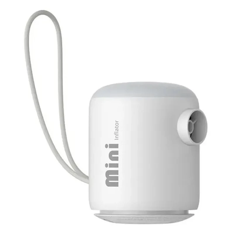 Портативный насос Baseus PocketGo Portable Air Pump 1600 mAh with LED lamp (C11157700221-00), Stellar White, купить оптом с доставкой