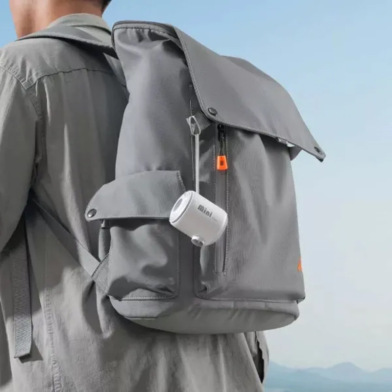 Портативний насос Baseus PocketGo Portable Air Pump 1600 mAh with LED lamp (C11157700221-00) Фотографія №7 Портативний насос Baseus PocketGo Portable Air Pump 1600 mAh with LED lamp (C11157700221-00) на малюнкі №7